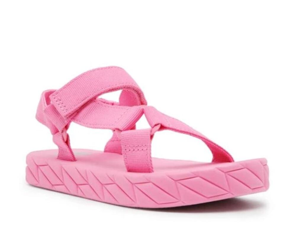 DV by Dolce Vita Girls Zaidey Sandal 4 Pink Platform Buckle Kids